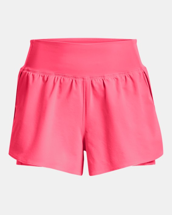 Women's UA Flex Woven 2-in-1 Shorts, Pink, pdpMainDesktop image number 7